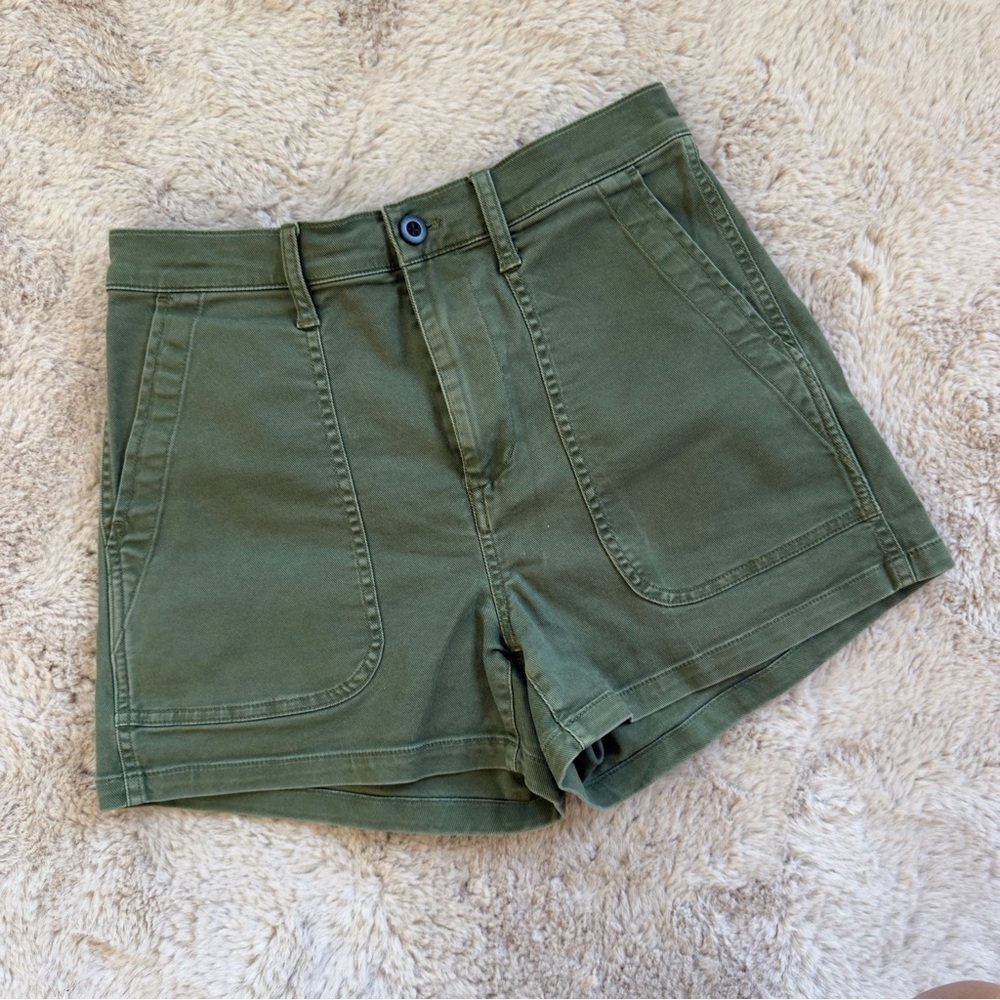 Madewell Denim Olive Green Women's Shorts